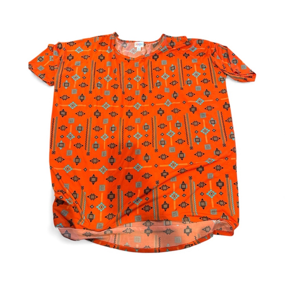 Lularoe Aztec high low shirt